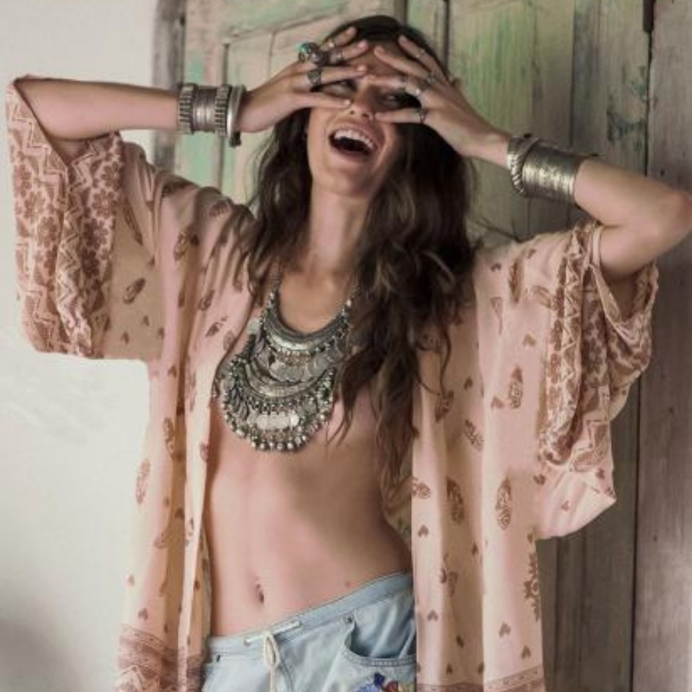 NAVAJO LONG SLEEVE KIMONO